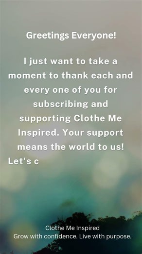 A Heartfelt Thank You to Our Subscribers! 💕