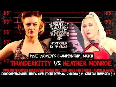 PWE - Bittersweet Lockdown - ThunderKitty vs. Heather Monroe - December 2nd, 2022 (Full Match)