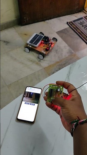 RF based Night Vision Spy Robot Using PIC Microcontroller with ESP32CAM