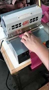 GMS - LEATHER CREASING MACHINE - HAND OPERATED