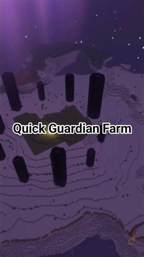 Quick Guardian Farm in #minecraft #gaming #forever #minecraftbuilding #minecraftsurvival