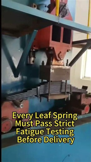 Leaf Spring Fatigue Test | Heavy Duty Suspension Quality Control