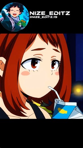 Uraraka falls in love with deku 😍 #myheroacademia #bnha #deku #shorts