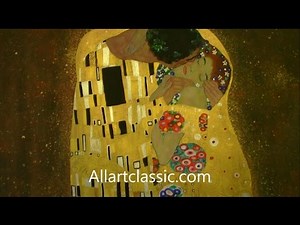 Painting with Gold and Silver - Gustav Klimt The Kiss