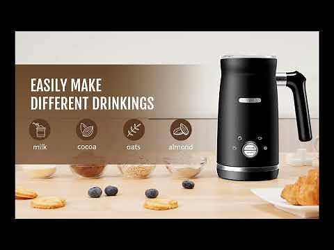 KIDISLE Milk Frother and Steamer : Introduce Features Highlight