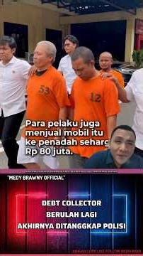 Debt collector arrested by police