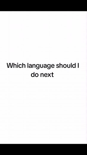 A language that gets more than 10 I will do it ❤️