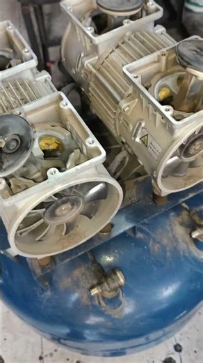 compresor doble cabeza libre de aceite