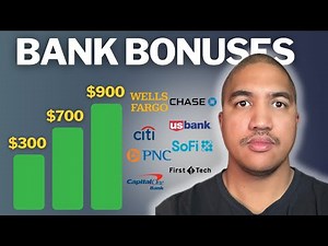 9 EASY Bank Account Bonuses in 2024