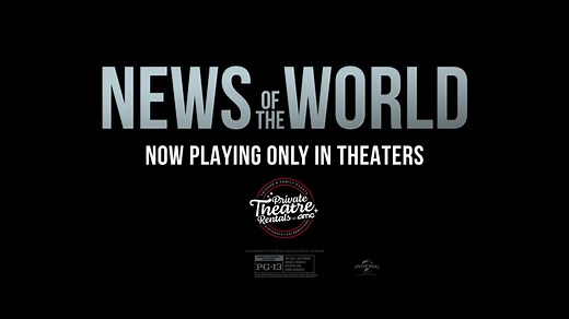 One moment that will forever forge their journey together. Host a private showing of NEWS OF THE WORD, starring Tom Hanks. Reserve a theatre for just you and a friend or up to 20 of your closest friends, starting at $149 tax. Same day bookings are not available. BOOK NOW: https://amc.film/2J9dLgf | AMC Theatres