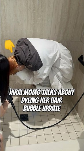 Hirai Momo Talks About Dyeing Her Hair | BUBBLE Update