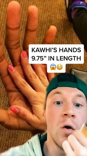 Kawhi Leonard Hand Size Comparison Revealed!
