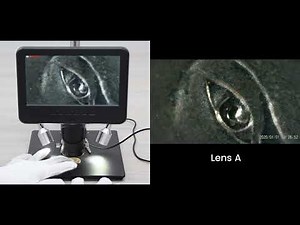 Andonstar | AD246SM 2000X UHD 2160P HDMI Digital Microscope PCB Soldering Microscope Review #amazon