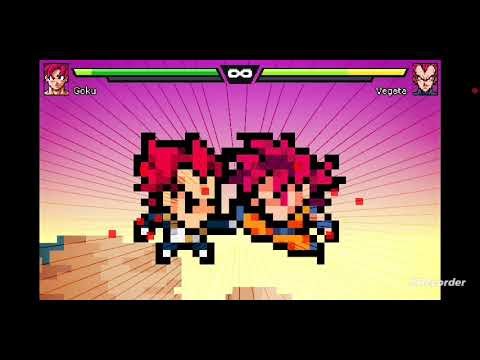 Goku vs Vegeta Part 1 (DBZ Devolution)