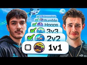 Winning Every Rocket League Mode in a Row (ft. Squishy)
