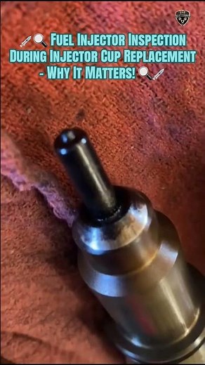 💉🔍 Fuel Injector Inspection During Injector Cup Replacement – Why It Matters! 🔍💉