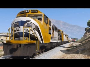 Overhauled Trains Railfanning #7 - Grand Theft Auto V