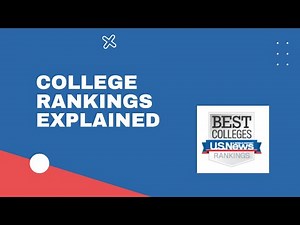 US News College Rankings Explained