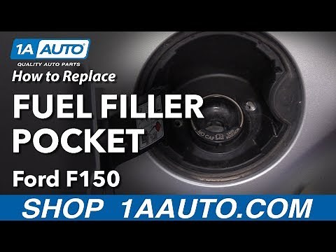 How to Replace Fuel Filler Pocket 09-14 Ford F-150