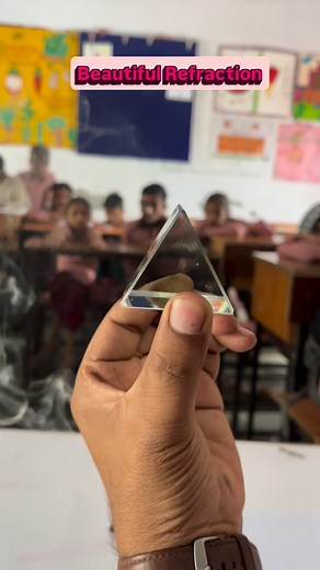 173K views · 104 reactions | ‍‍✨Simple Demonstration of Refraction by prism .. #science #school #instaphysics #physics #physicsfun #sciencefacts #funscienceforkids #primaryschool #experiment #instaschool #instakids #instascience | Vineet Chaudhary | Facebook