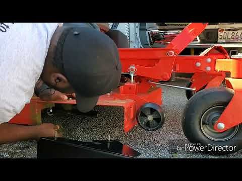 #Gravely #ZTX 42in #Chute Blocker Install