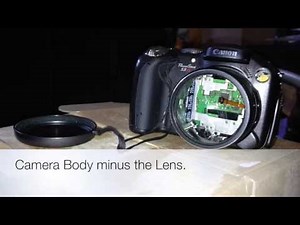 Canon Powershot S3 iS Lens Motor Error - Dismantle and Reassembly (Photographs)