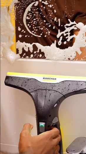 4 ways to use the Karcher window vac #cleaningmotivation #cleaningtips #kärcher