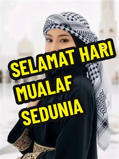 Selamat Hari Mualaf Sedunia yang Berbahagia