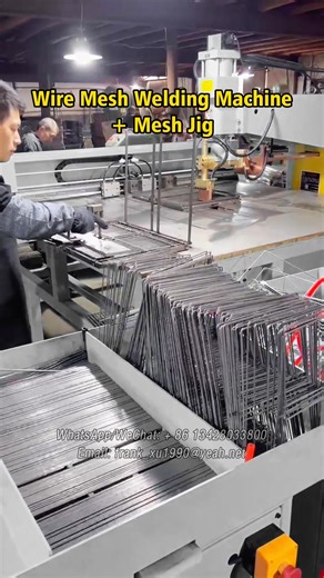 Welding Machine on Instagram: "Wire Mesh Welding Machine & Mesh Jig #wiremesh #meshwelding #machine #weldingmachine #shelfmeshweldingmachine #wiremeshweldingmachine #wireweldingmachine #welding #wiremesh #wire #weldingmachine #wirewelding #meshwelding #automaticwelding #shelfwire #PetCageweldingmachine #shoppingcartweldingmachine"