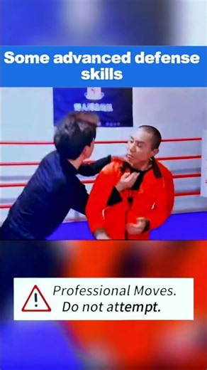 Some advanced defense skills ... 😱💯👊 | #martialarts #shorts #selfdefense #fyp #funny #viralshorts