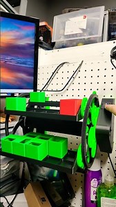 high recommend a gridfinity motorized carousel project for your workbench.. #gridfinity