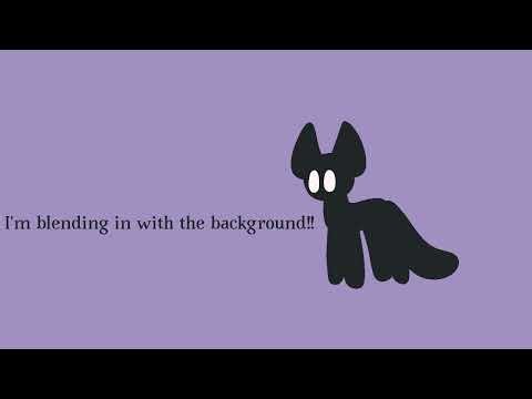 Trick blending in... (Also Error Cat stands!! Wow!!!!