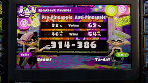 Splatoon - European Splatfest #8 results