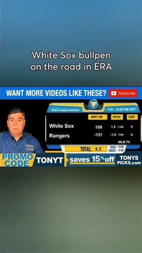 White Sox vs Rangers 7/21/26 MLB Pick Prediction