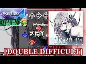 【DDR A (2018)】 ALGORITHM [DOUBLE DIFFICULT] 譜面確認＋クラップ