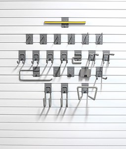 Garage Storage | storeWALL | PVC Slatwall | Garage Organization