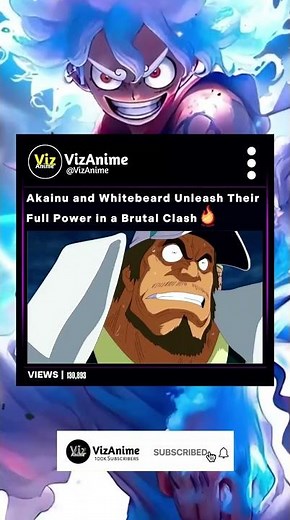 Akainu & Whitebeard’s Most Brutal Clash in Marineford 🔥⚔️ One Piece Epic Moment #onepiece