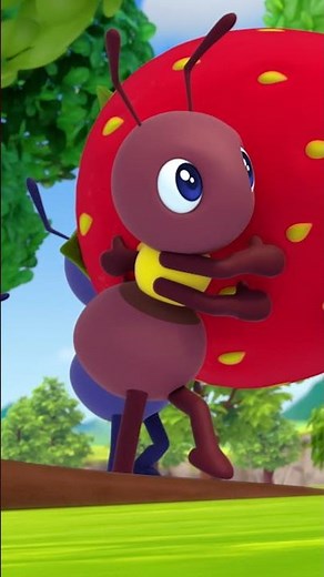 🐜 The Ants Go Marching… with DONUT Wheels?! 🍩😆 #shorts