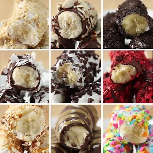 152K views · 593 reactions | 9 Ways To Enjoy     FULL RECIPES: https://chefpast.blogspot.com/2017/08/these-frozen-bananas-9-ways-are-perfect.html | Pastry Recipes | Facebook