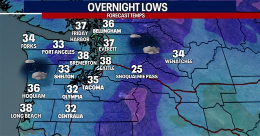 Seattle weather: Sunny skies, mild temperatures this weekend