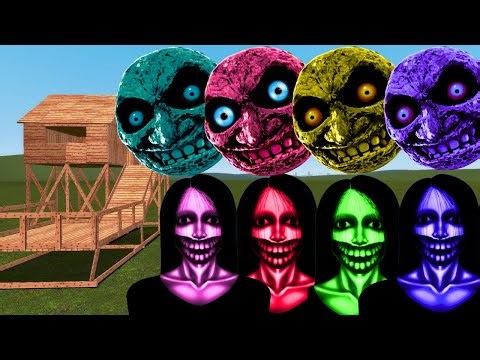 Kuchisake Onna, Termina Vs Towers In Garry's Mod (Part 7)