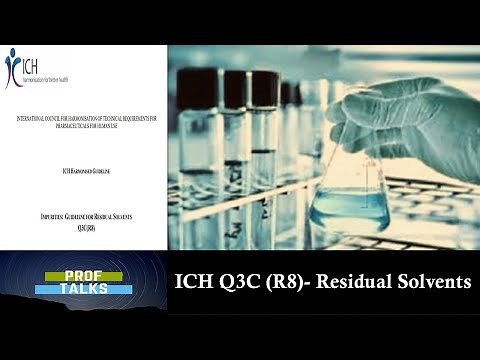 ICH Q3C Guidance for Residual Solvents | Class of Residual Solvents | PDE Values of Residual Solvent