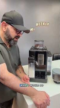 How to Maintain Your De'Longhi Rivelia ☕🧼 #DeLonghi #Rivelia #CoffeeTips