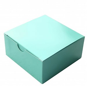 100-Pack Turquoise 4x4x2 Cake Boxes | eFavormart