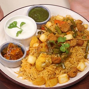 94K views · 3.9K reactions | Soya Bean Vegetable Pulao | Cooking Studio | Facebook