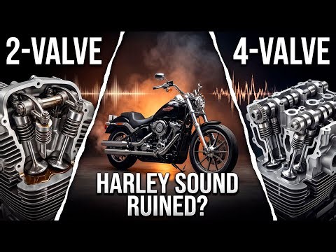2 Valves vs 4 Valves: Did Harley Ruin Their Sound?
