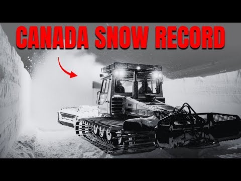 779cm in One Winter: The Canadian City That Broke the Snowfall Record