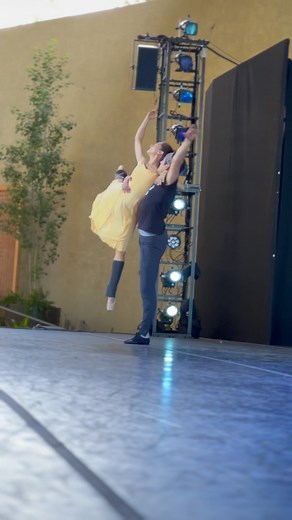 Vail Dance Festival on Instagram: "✨ CAROUSEL // Tonight at 8pm, @laurenlovette & @robbiefairchild perform @wheeldony’s CAROUSEL (A Dance) complete with a gorgeous arrangement from @shelbierassler of the original Rodgers’ score 💛 🎥 Lauren Lovette and Robbie Fairchild rehearse Carousel (A Dance) with flautist Alex Sopp, pianist Alan Moverman, and Brooklyn Rider. #vaildance"