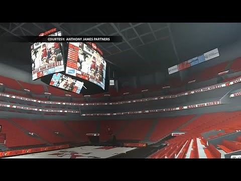 KFC Yum! Center's upgrades include larger scoreboard, video screens