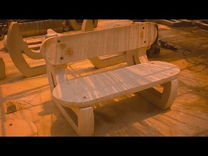 DIY Park Bench Using Concrete & Plaster of Paris (Easy Guide) #diy #concrete